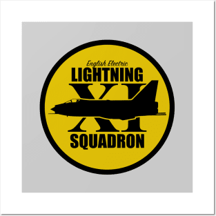 English Electric Lightning 11th Squadron Posters and Art